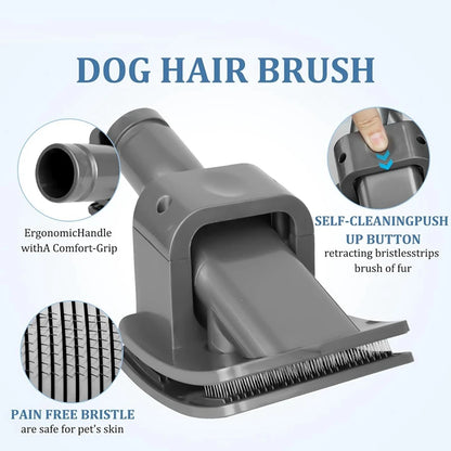 Pet Hair Vacuum Brush